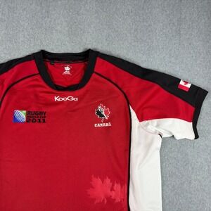 2011 Rugby World Cup Red Canada Kooga Jersey 3XL